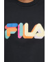 Fila tricou din bumbac culoarea negru - Pled.ro