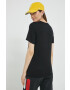 Fila tricou din bumbac culoarea negru - Pled.ro