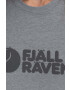 Fjallraven tricou Logo Tee culoarea gri cu imprimeu F87146.020.999-999 - Pled.ro