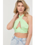 For Love & Lemons top femei culoarea verde - Pled.ro