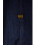 G-Star Raw camasa jeans barbati culoarea albastru marin cu guler clasic slim - Pled.ro