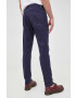 G-Star Raw pantaloni barbati culoarea albastru marin cu fason chinos - Pled.ro