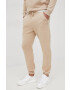 G-Star Raw pantaloni de trening culoarea bej neted - Pled.ro