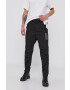 G-Star Raw Pantaloni bărbați culoarea negru model drept - Pled.ro