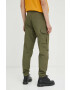 G-Star Raw pantaloni de bumbac culoarea bej drept - Pled.ro