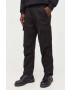 G-Star Raw pantaloni de bumbac culoarea negru drept - Pled.ro