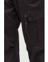 G-Star Raw pantaloni de bumbac culoarea negru drept - Pled.ro