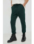 G-Star Raw pantaloni de trening culoarea verde neted - Pled.ro