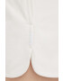 G-Star Raw pantaloni scurti femei culoarea bej neted high waist - Pled.ro