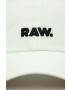 G-Star Raw șapcă de baseball din bumbac culoarea verde cu imprimeu - Pled.ro