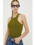 G-Star Raw top din bumbac x Sofi Tukker culoarea verde - Pled.ro