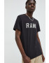 G-Star Raw tricou din bumbac culoarea albastru marin - Pled.ro