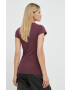 G-Star Raw tricou din bumbac femei culoarea bordo - Pled.ro