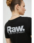 G-Star Raw tricou din bumbac culoarea negru - Pled.ro