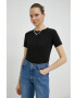 G-Star Raw tricou din bumbac culoarea negru - Pled.ro