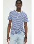 G-Star Raw tricou din bumbac culoarea gri - Pled.ro