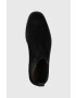 Gant botine din piele intoarsa Brockwill barbati culoarea negru - Pled.ro