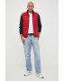 Gant cardigan din bumbac culoarea albastru marin - Pled.ro