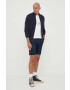 Gant cardigan din bumbac culoarea albastru marin - Pled.ro