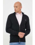 Gant cardigan din bumbac culoarea negru - Pled.ro