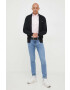 Gant cardigan din bumbac culoarea negru - Pled.ro