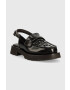 Gant mocasini de piele Bercelly femei culoarea maro cu platforma 26571806.G46 - Pled.ro