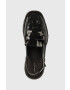 Gant mocasini de piele Bercelly femei culoarea maro cu platforma 26571806.G46 - Pled.ro