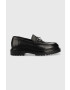 Gant mocasini de piele Jackmote barbati culoarea negru - Pled.ro