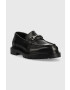 Gant mocasini de piele Jackmote barbati culoarea negru - Pled.ro