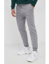 Gant pantaloni de trening femei culoarea albastru marin neted - Pled.ro