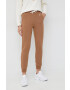 Gant pantaloni de trening femei culoarea gri neted - Pled.ro