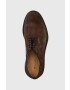 Gant pantofi de piele intoarsa Millbro barbati culoarea maro 25633355.G46 - Pled.ro