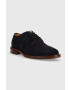 Gant pantofi de piele intoarsa St Akron barbati culoarea albastru marin 26633817.G69 - Pled.ro