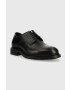 Gant pantofi de piele Milbro barbati culoarea negru 25631356.G00 - Pled.ro