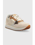 Gant sneakers Bevinda culoarea bej - Pled.ro