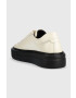 Gant sneakers din piele Alincy culoarea bej - Pled.ro