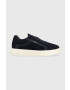 Gant sneakers din piele intoarsă Zonick culoarea albastru marin 26633929.G69 - Pled.ro