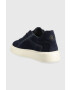 Gant sneakers din piele intoarsă Zonick culoarea albastru marin 26633929.G69 - Pled.ro