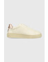 Gant sneakers din piele Julice culoarea bej - Pled.ro