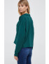 Gap bluza femei culoarea verde neted - Pled.ro