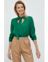 Gap bluza femei culoarea verde - Pled.ro