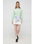 Gap bluza femei culoarea verde neted - Pled.ro