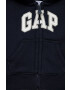 Gap bluza copii culoarea albastru marin cu imprimeu - Pled.ro