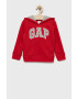 Gap bluza copii culoarea gri cu imprimeu - Pled.ro