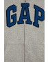 Gap bluza copii culoarea gri cu imprimeu - Pled.ro