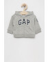 Gap bluza copii culoarea gri cu imprimeu - Pled.ro