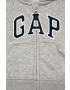 Gap bluza copii culoarea gri cu imprimeu - Pled.ro