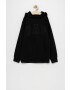 Gap bluza copii culoarea negru cu imprimeu - Pled.ro