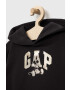 Gap bluza copii X Disney culoarea negru cu glugă cu imprimeu - Pled.ro