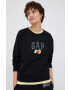 Gap bluza x Disney femei culoarea negru cu imprimeu - Pled.ro